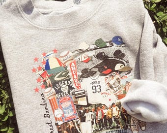 The Sandlot Inspired Sweatshirt- Vintage Baseball Crewneck