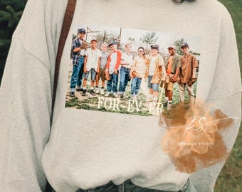 The Sandlot Inspired FOREVER Design: Vintage Baseball PNG