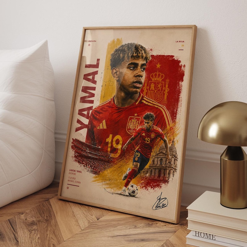 Lamine Yamal Poster Etsy lamine-yamal-poster-etsy