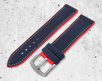 Cinturino Dell'orologio Con Fibbia A Farfalla Cinturino Dell'orologio - Foto 8