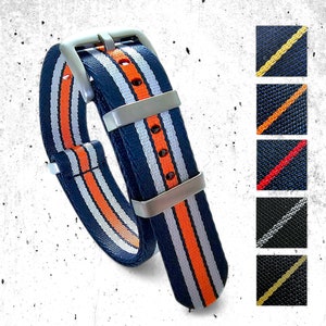 Nylon Watch Strap Band 1.8mm Thick Divers Military 18mm 20mm 22mm