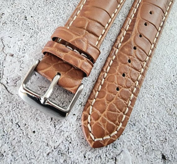 Cinturino Per Orologio In Pelle Di Vello 18mm 20mm 22mm - Foto 11