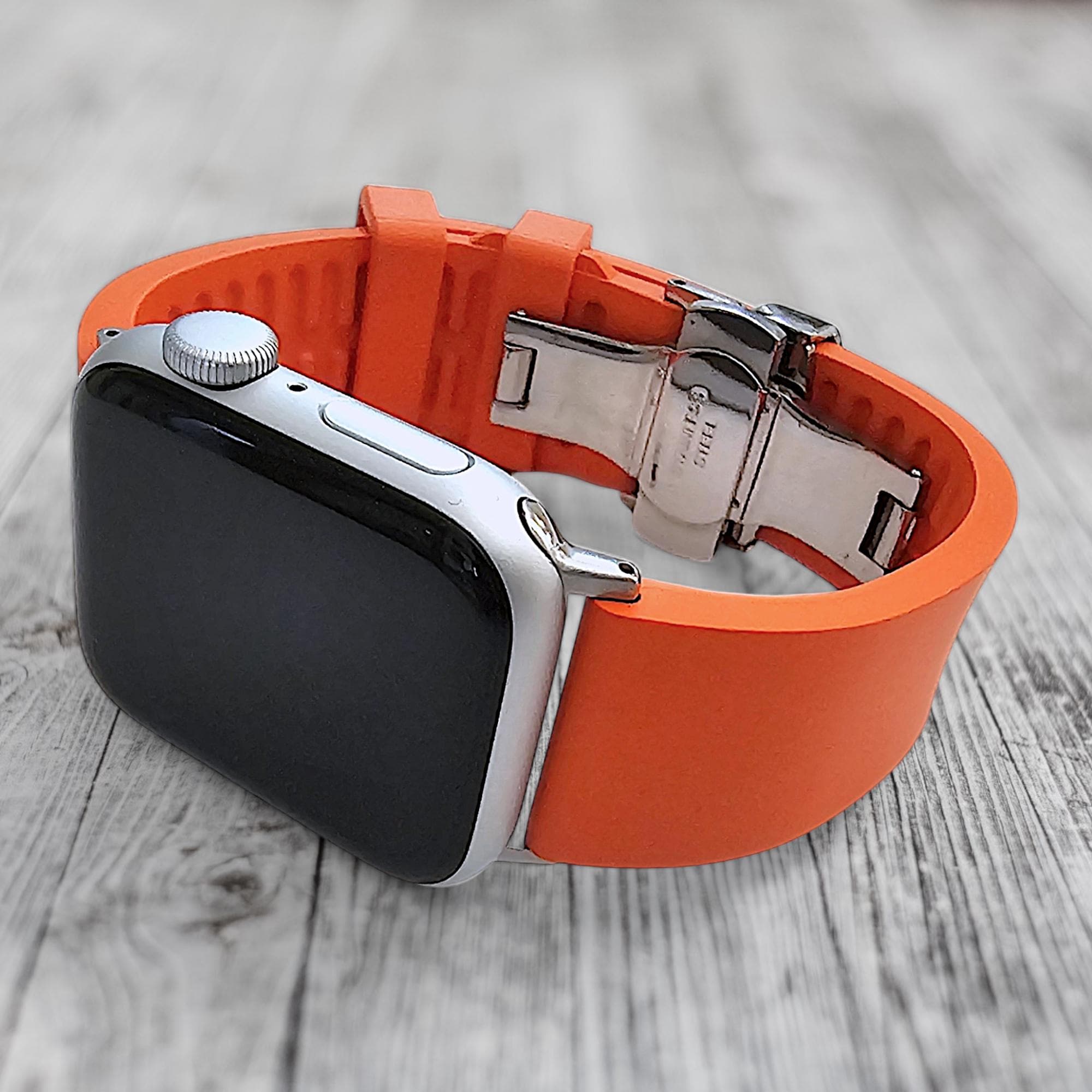 Orange Kilim Hermes Orange Hermes Like Apple Watch Band 2367 未