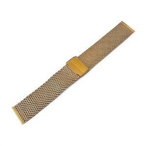 Vergoldetes Haifisch Mesh Uhrenarmband Band, 18 mm-22 mm Bild 6