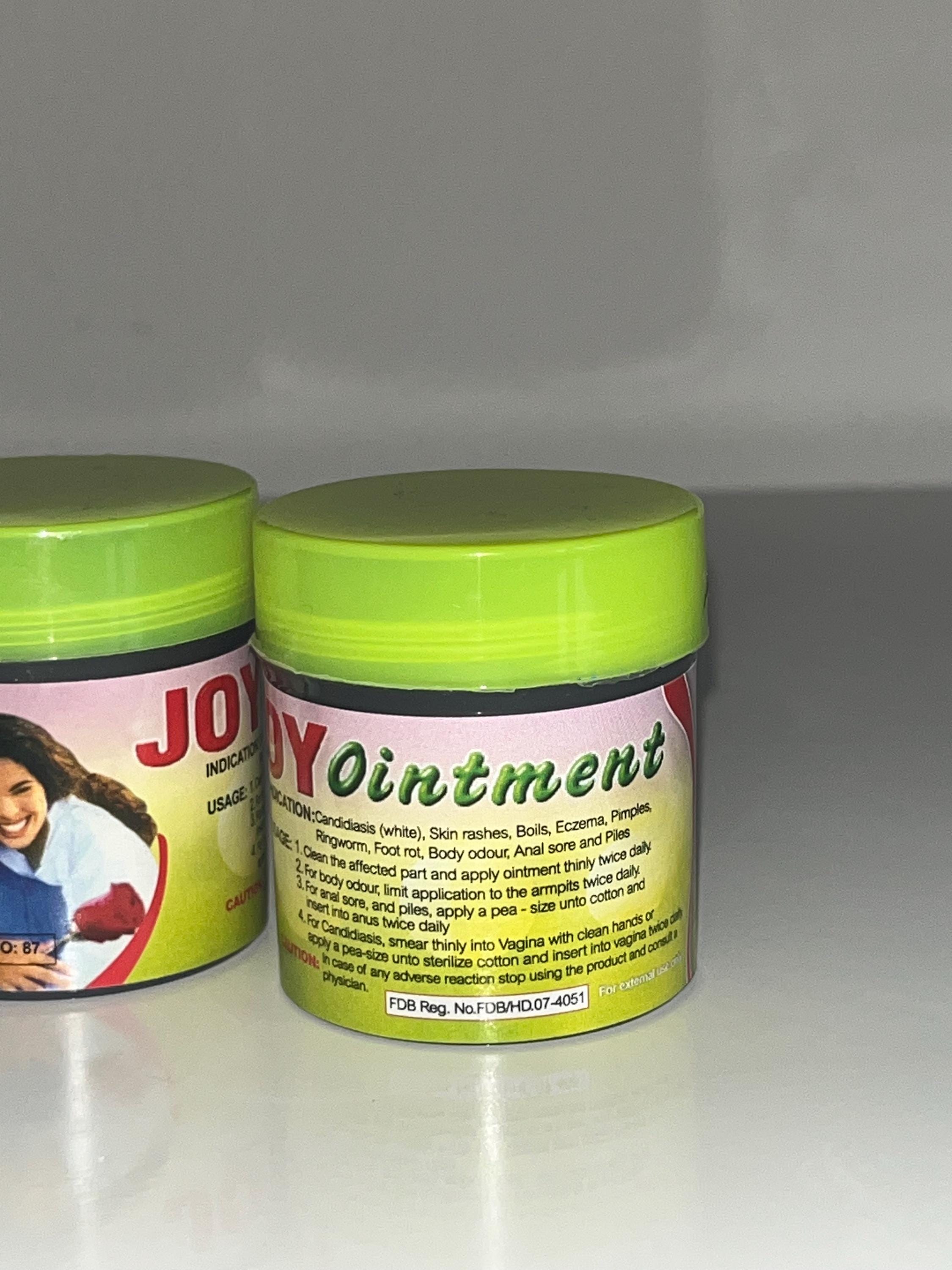 Candida Rash Powder X2 Joy Ointment 40g for Candidiasis, Rashes, Boils, Eczema, Pimples ...