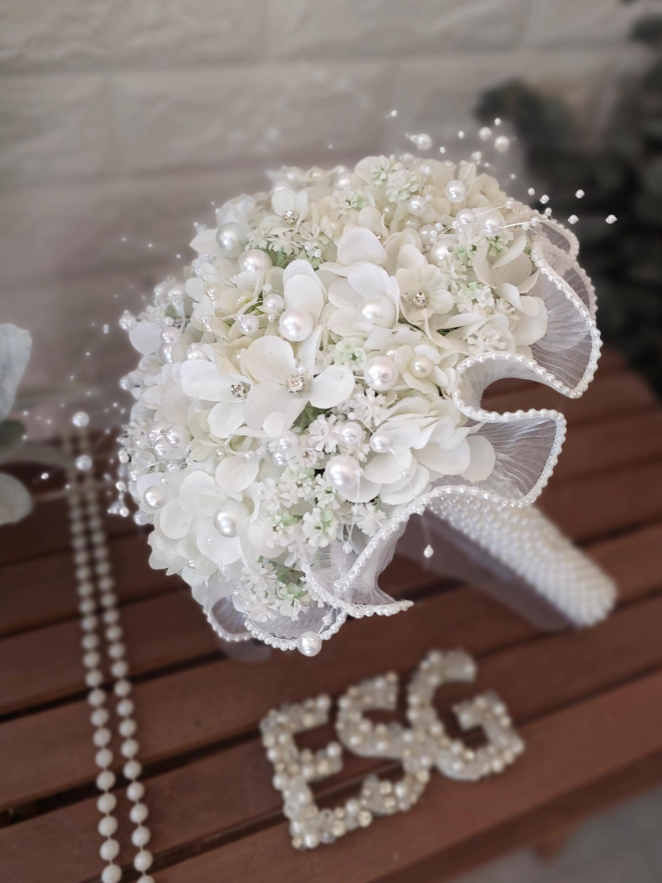 Pearl Bouquet - Etsy