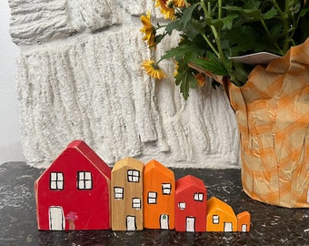 Wooden house neighborhood bundles