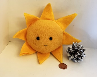 Sun Planet Plush Sunshine Finger Puppet