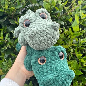 Alligator Plushie | Crochet Alligator | Alligator | Plushie | Crocodile | Gator | Southern | Southern States | Southern Charm | Swamp