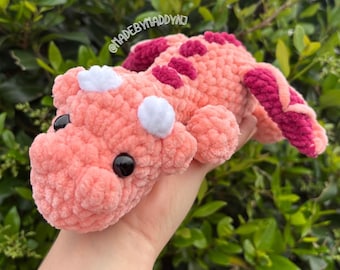 Dragon Plushie | Crochet Dragon | Crochet | Amigurumi | Dragon Soft Toy | Crochet Plush | Stuffed Dragon | Dragon Plush | Stuffed Animal