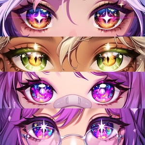 Custom Twitch Banner | Eye Banner | Twitch banner | Banner Design | High Resolution | Twitter | Youtube | Discord | Anime Ilustration