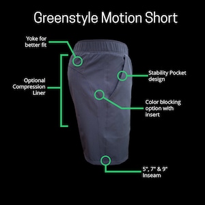 Motion Athletic Shorts PDF Sewing Pattern XXS to 4XL