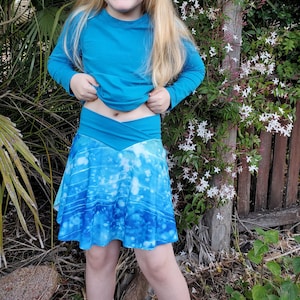 Duet rok PDF naaipatroon jeugd maten 2-16