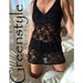 Norah Nightie and Panties XXS to 3XL - Instant Download