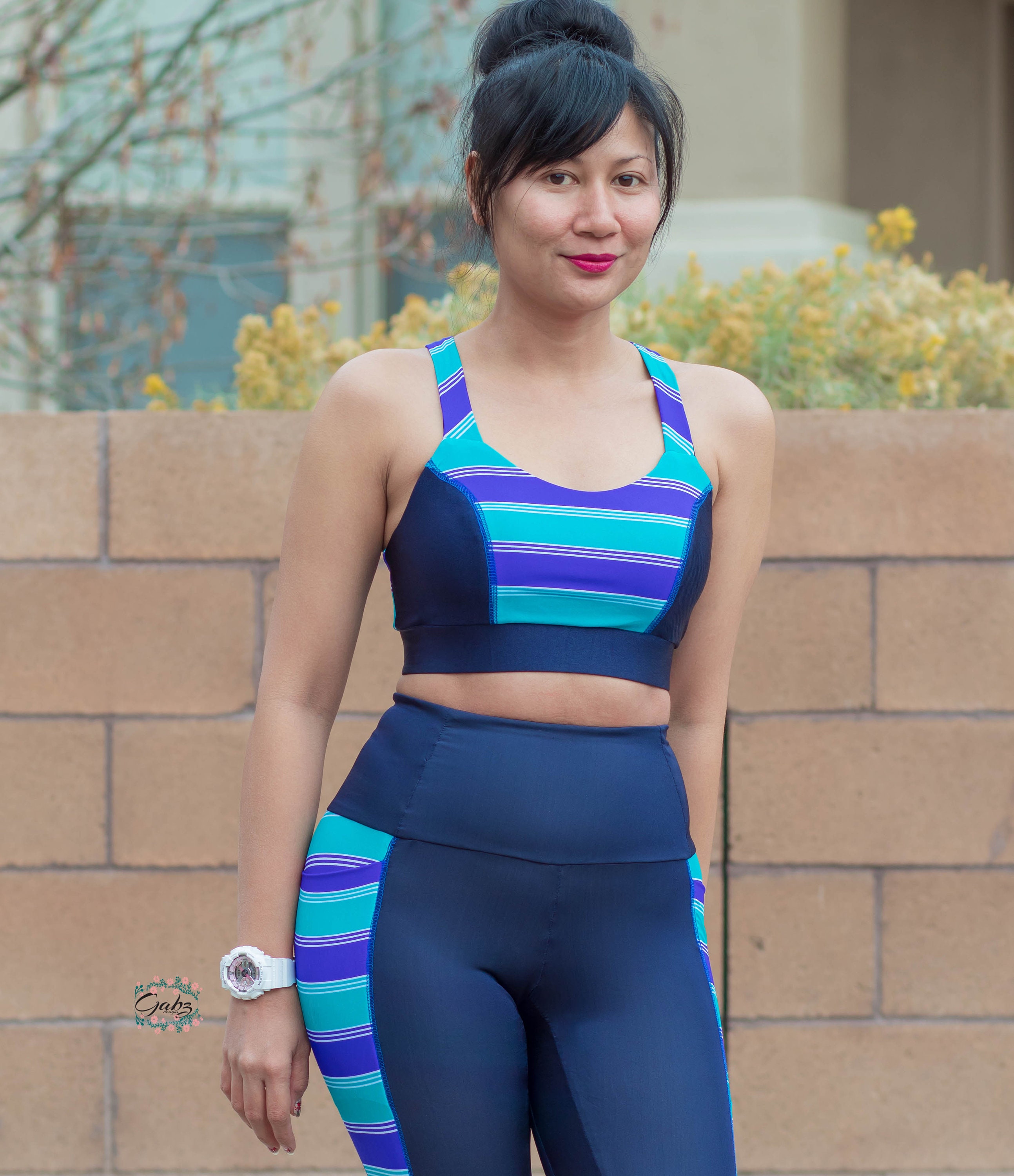 Power Sports Bra PDF Sewing Pattern in Cup Size A H and Bands 28