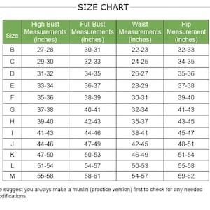 Cami Tank PDF Pattern Sizes B M - Etsy