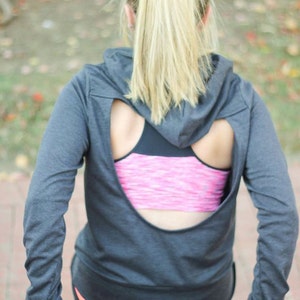 Greenstyle Open Back Pullover PDF Sewing Pattern - sizes XXS to 3XL