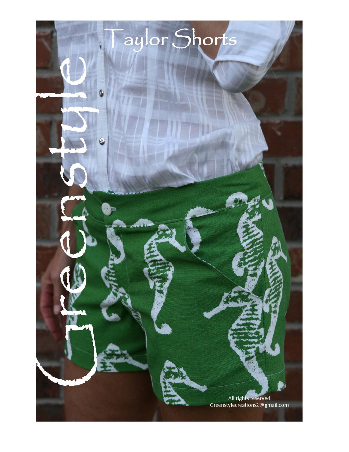 Summer Shorts Sewing with the Greenstyle Taylor Shorts Pattern – Sweet Mama