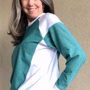 Diamond Pullover PDF Sewing Pattern B-M