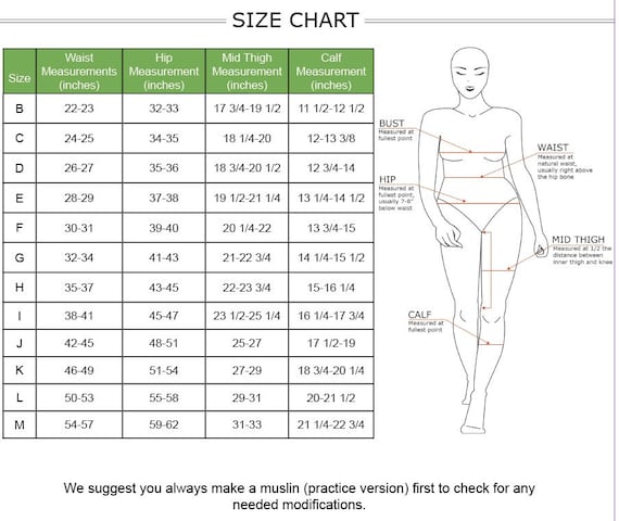 Stride Athletic Tights PDF Sewing Pattern Sizes B-M 