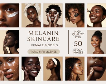 Beauty Melanin Woman Black Stock Photos Beauty Salon Social Media Post Skincare Instagram Esthetician Template Cosmetics Business Female