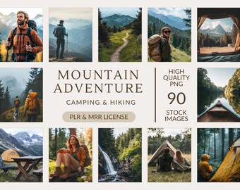 Hike Mountaineering Photos Stock Images Nature Adventurous Social Media Postings Instagram Reel Cover Faceless Marketing Lifestyle Blogger