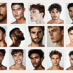 Manlig modellfotografering Stockfoton Porträtt Manlig modellfotografering Estetik Hudvård Män Estetik Diverse Instagram Reel Cover Lyxmarknadsföring bild 2