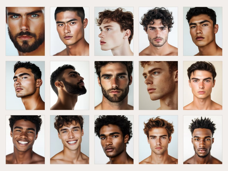 Manlig modellfotografering Stockfoton Porträtt Manlig modellfotografering Estetik Hudvård Män Estetik Diverse Instagram Reel Cover Lyxmarknadsföring bild 2