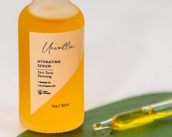 All natural Hydrating facial serum- lightweight moisture boost for dry skin