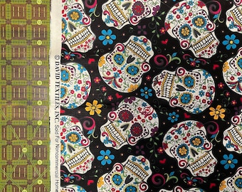 Calaveras de azúcar coloridas - Calaveras - vendidas por medio patio