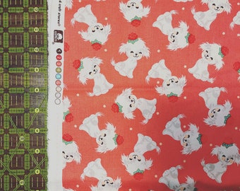 Cachorro Kawaii con rosas - vendido por medio patio