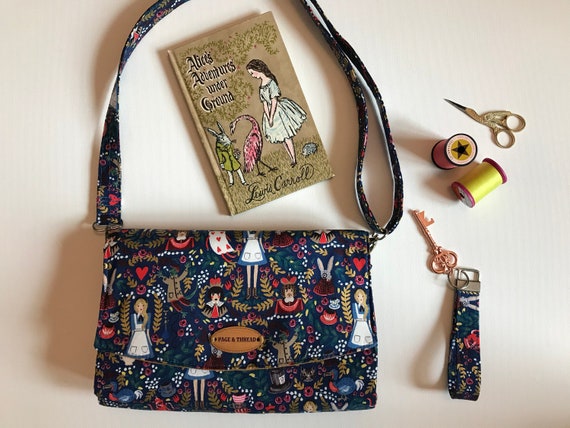 alice in wonderland crossbody bag