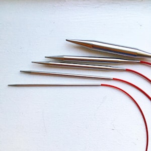 16" Circular Knitting Needles - Metal - ChiaoGoo Standard Point