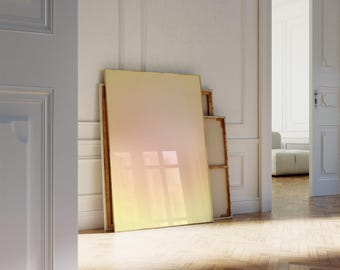 Affiche Aura dégradé Art mural dégradé Aura moderne impression impression dégradé coloré Impression tendance Art mural tendance téléchargement numérique AURA-048