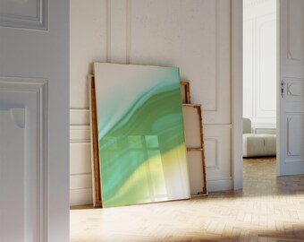 Abstrakte Flüssigkeit Poster Kunstwerk Wandkunst Aura Kunstdrucke Wohnzimmer Wohnung Dekor Große Wand-Dekor Wand Kunst Druck Digitaler Download