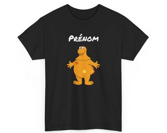 Personalized Casimir T-Shirt with Name – Vintage Nostalgic Cartoon Design – Fun Adult Tee Shirt
