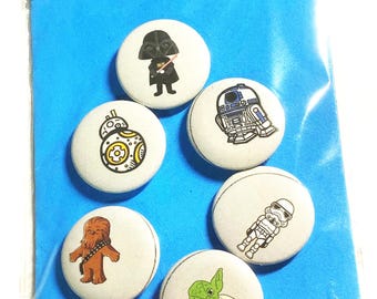 Star Wars Pinback Button Pack