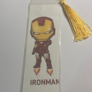 Iron Man Bookmark