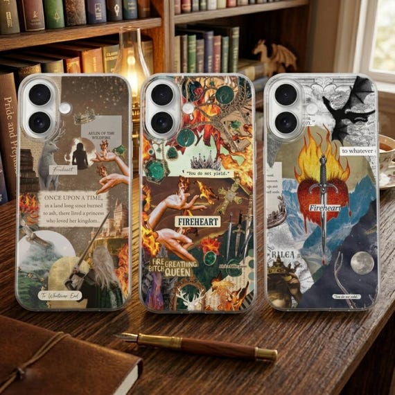 Throne of Glass Phone Case • Fantasy Bookish Cover
