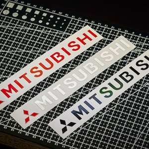 Mitsubishi Eclipse 2G stickers