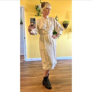 Vintage 1940s Dress HOPE REED Dresses 40s Classic Clothing