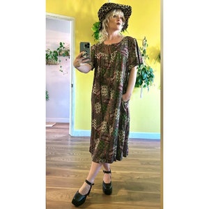 ヴィンテージ パッチワーク ドレス 70年代の服 1970年代の服