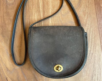 small coach leather bag