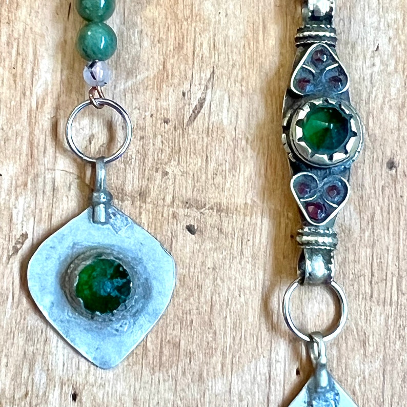 Unique Earrings Jade Agate Precious Stone Jewelry imagem 5