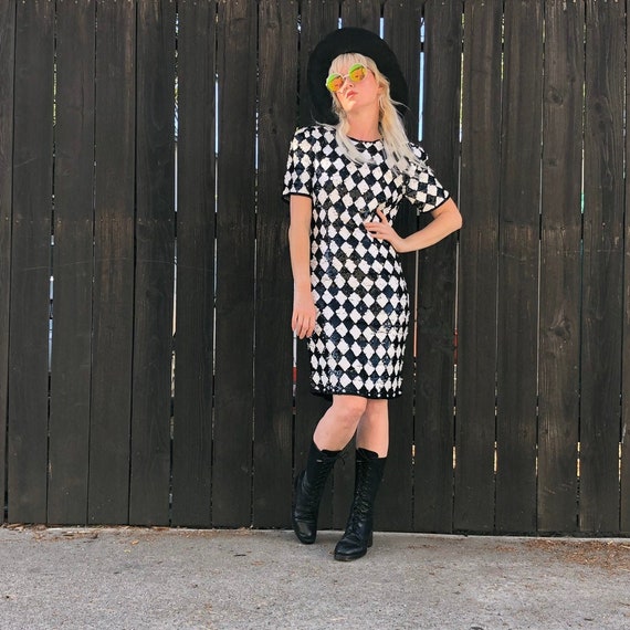 harlequin romance white sequin bodycon dress