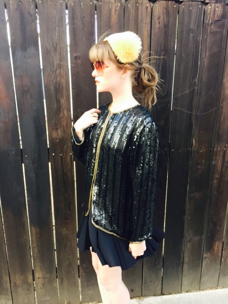80s sequin outfit