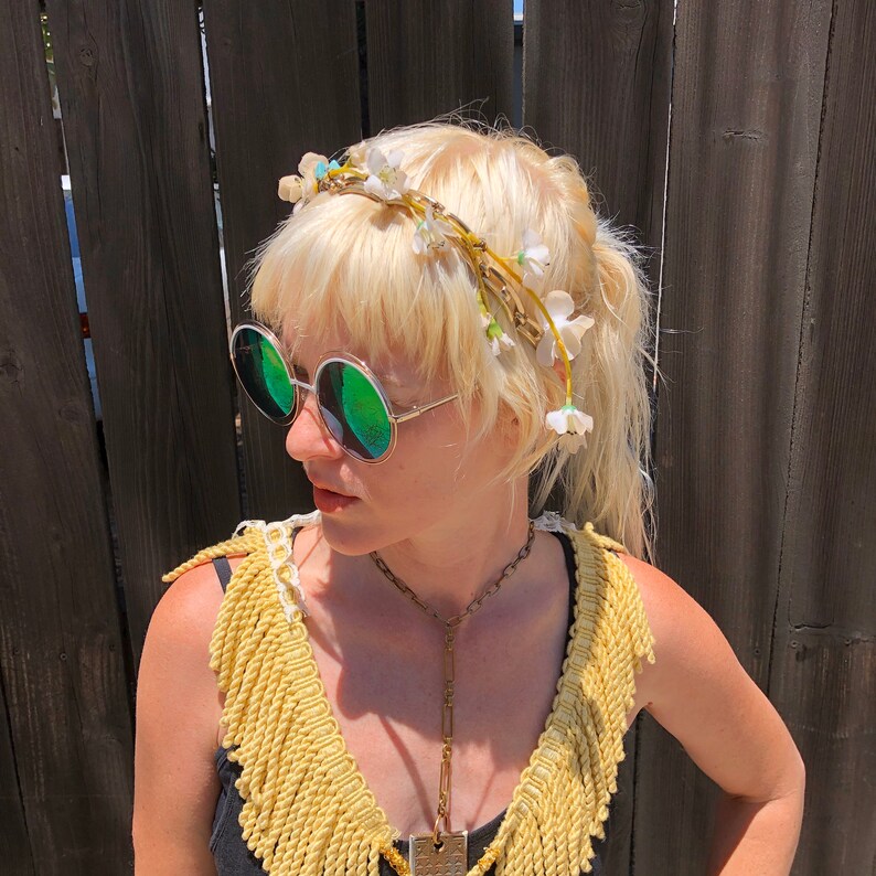 Burning Man Outfit Festival Clothing Unique Body Chain Shoulder Epaulettes