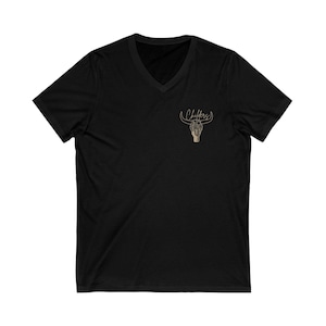 タイラー・チャイルダース I Will Wait for You ユニセックス Vネック Tシャツ - カントリーミュージックファンシャツ、音楽愛好家ギフト、コンサートアパレル、半袖グラフィックTシャツ、