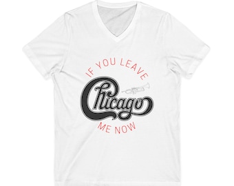 Chicago Band - Unisex V-Neck T-Shirt