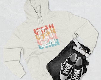 Sudadera con capucha de forro polar Utah: sudadera de invierno acogedora para excursionistas